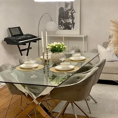 Altbau-oase Der Eleganz: Stadtnaher Komfort Pur Apartmán Wiesbaden